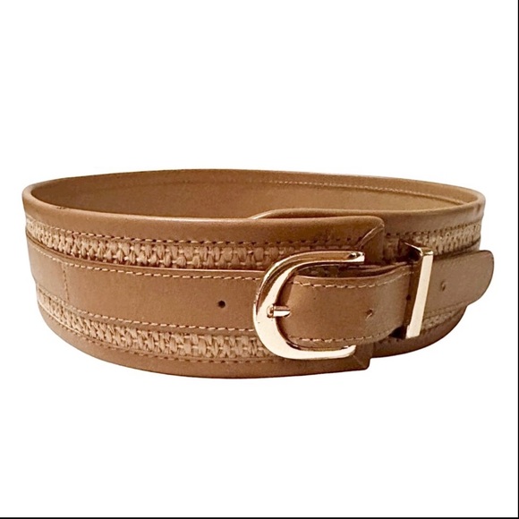 Tuckernut Tan Raffia Waist Belt - Picture 4 of 8